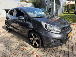 Kia Rio 1.2 CVVT Plus Pack 5 deurs, airco, cruise, xenon\led, 17 inch, nwe apk, multi-stuur, rijd, r