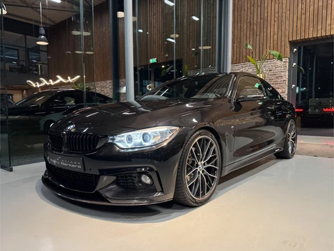 BMW 4 Serie Coupé 435i High Exe. M-Sport 20", memory, trekh. carbon, Eisenmann Eibach trekh.