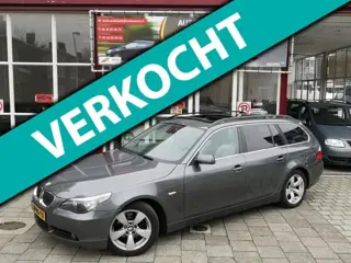 BMW 5-serie 525D Touring AUT 2005 ECC/PANORAMA/17"/VERKOCHT!
