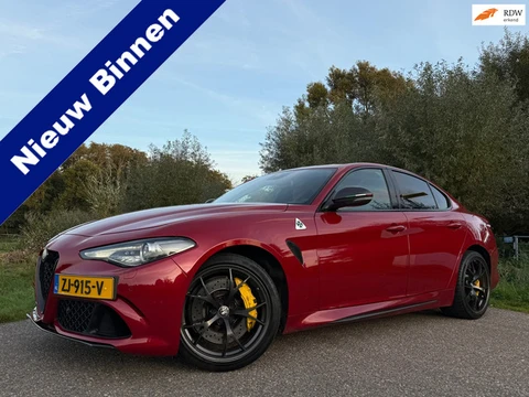 Alfa Romeo Giulia 2.9 V6 Quadrifoglio Automaat | Carbon | Harman & Kardon | Akrapovic | Leder/Alcant