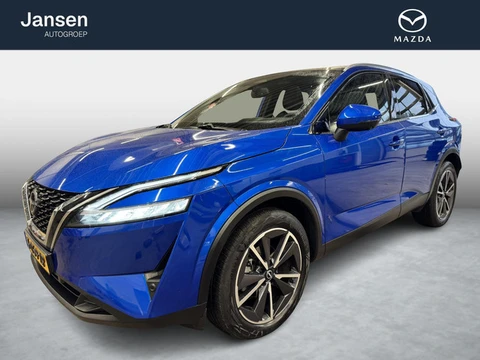 Nissan Qashqai 1.3 MHEV Xtronic Tekna panodak, trekhaak, zeer mooi en compleet!