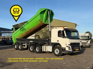 Volvo FMX 460 6X4 i-Shift RETARDER + KAISER 22m³ KIPPER