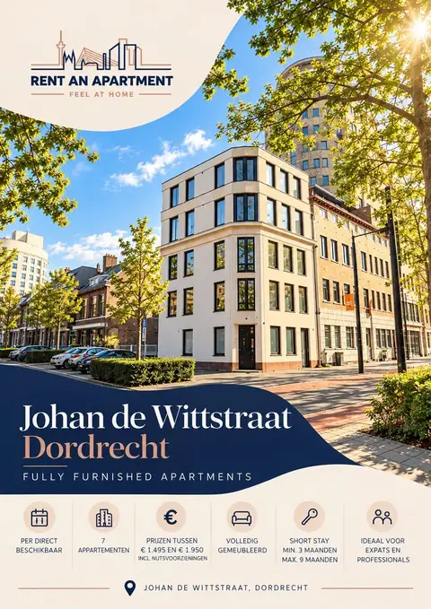 Woning aan de Johan de Wittstraat te Dordrecht