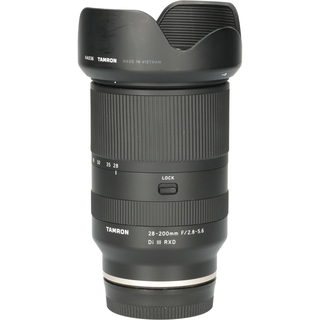 Tweedehands Tamron 28-200mm f/2.8-5.6 Di III RXD Sony FE CM0248