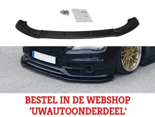 Voorspoiler spoiler Audi A7 S-Line MK1 Versie 2 2.8 3.0 S7