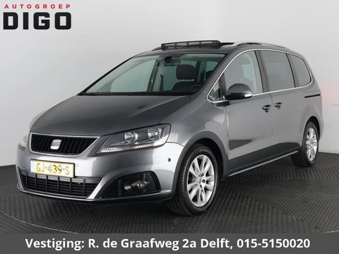 SEAT Alhambra 1.4 TSI Style Business 7persoons | Trekhaak | Schuif-/Kanteldak | Navigatie | Camera |