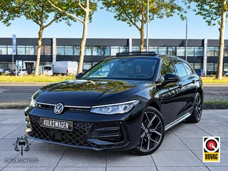 Volkswagen Passat 1.5 eHybrid R-Line Full Options | Panodak | Leer | H&K  | 360° | Black Style | Hea