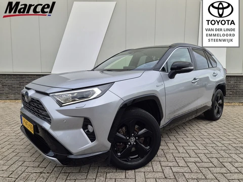 Toyota RAV4 2.5 Hybrid Bi-Tone Automaat Navi Leder JBLspeaker Autom achterklep PDC v+a Trekhaak