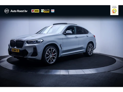 BMW X4 20iA M-SPORT High Executive ORIGINEEL NL. PANO | LASER | LEDER | CAMERA | BROOKLYN GRAU | HAR