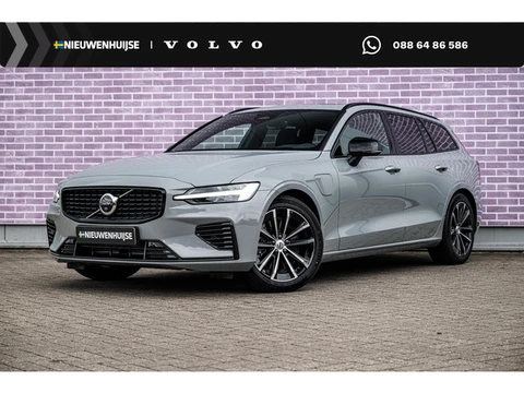 Volvo V60 2.0 T8 Plug-in Hybrid AWD Plus Dark | SOH:100% | PHEV Long Range | Trekhaak | Sportstoelen