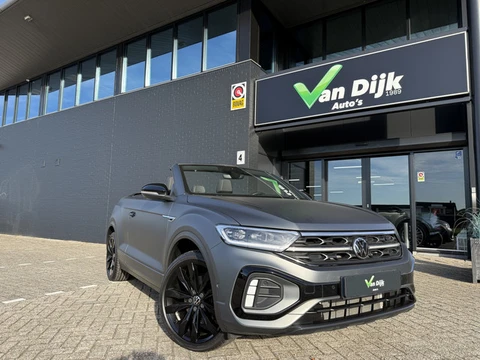 Volkswagen T-Roc Cabrio 1.5 TSI R-Line Edition Grey Leer Navi Camera Virt.Cockp.Trekhaak Beats 19"