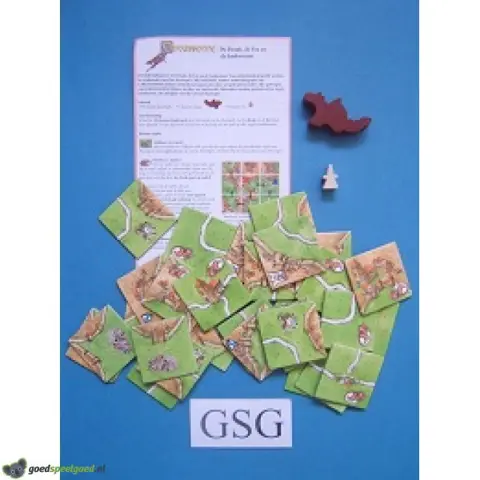 Carcassonne de draak, de fee en de jonkvrouw nr. 999CAR09-04