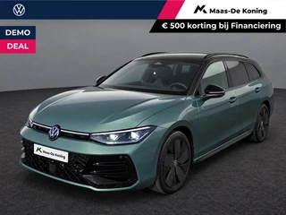 Volkswagen Passat Variant 1.5eHybrid 272PK R-Line Black Style Plus · Leder · Harman Kardon · Trekhaa