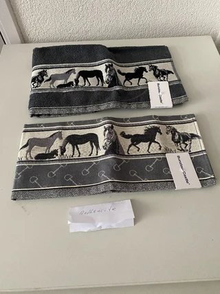 Keukentextielsets Paarden Bunzlau Castle