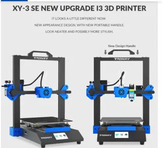 Tronxy XY-3 SE 3D Printer 255*255*260mm Printing Size Dual