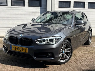 BMW 1-serie 118i Corporate Lease M Sport aut navi cruise control parkeersensoren select modus xenon 