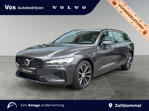 Volvo V60 2.0 T6 Plug-in hybrid AWD Plus Dark l Verwarmbare Voorruit l Trekhaak l 360 camera l