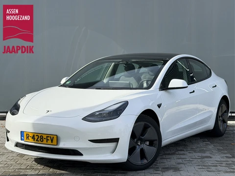 Tesla Model 3 BWJ 2022 | 283PK Standard RWD Plus 60 kWh | PANO DAK | LEER | CLIMA | STOEL&STUUR VERW