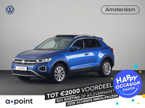 Volkswagen T-Roc 1.5 TSI Style 150PK | Automaat (DSG ) Navigatie | Panoramadak | Digitaal dashboard