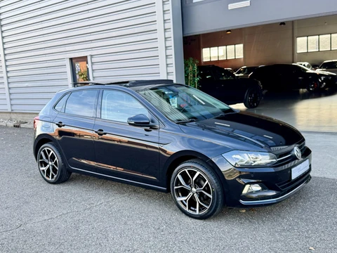 Volkswagen Polo 1.0 TSI Highline Panodak|PDC|Climate|Media Zwart!