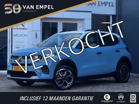 Citroen E-C3 Max 113pk 44 kWh | 3-Fase | Camera | Navigatie | Climate control | Draadloze Carplay / 