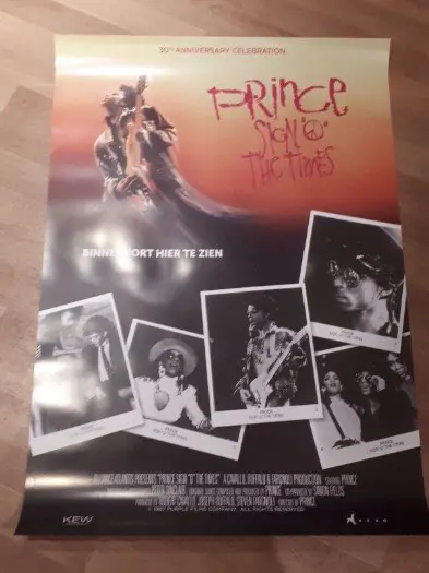 PRINCE - SIGN O ' THE TIMES filmposter.