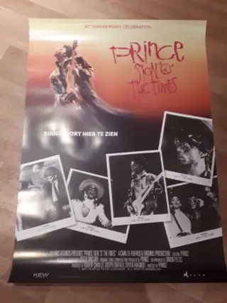 PRINCE - SIGN O ' THE TIMES filmposter.