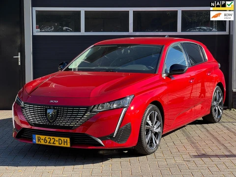 Peugeot 308 1.2 PureTech Allure Automaat, 360 Camera, Adaptive Cruise, Climate Control, Navi,