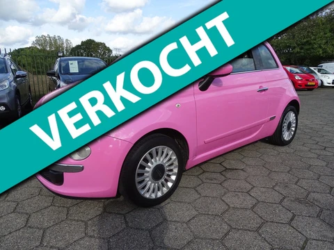 Fiat 500 1.2 Rosa AUTOMAAT/ECC/NAV/LMV/PANORAMADAK