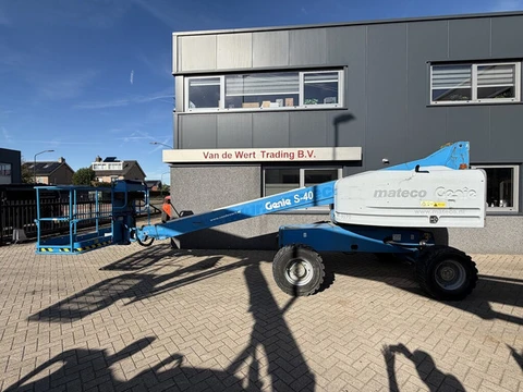 Genie S-40 Telescoop hoogwerker / boomlift  4x4 DEUTZ DIESEL 14.2M Werkhoogte 2015