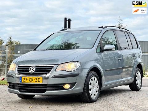 Volkswagen Touran 1.4 TSI Optive|AUT|PSENSOR|TREKHAAK|HOGEINSTAP|CRUISE|AIRCO|BOEKJES