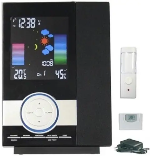 Plieger weerstation met draadloze deurbel York.