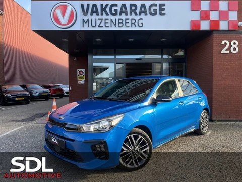 Kia Rio 1.0 TGDI GT-Line // DODEHOEK // KEYLESS // CAMERA+SENSOREN // NAVI // STUUR+STOELVERWARMING 