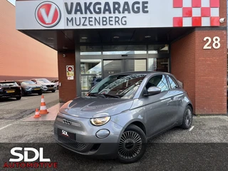 Fiat 500 3+1 Icon 42 kWh 4DRS // SOH 96% // LED // DODEHOEK // KEYLESS // CAMERA+SENSOREN // NAVI+CA