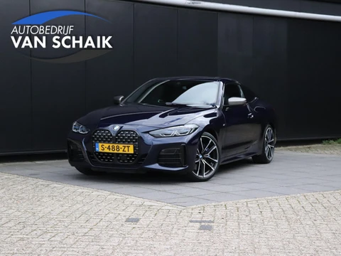 BMW 4-serie Coupé M440i xDrive High Executive | LEDER | MEMORY | SCHUIFDAK | H&K | CAMERA | SPORTSTO