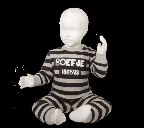 Gave baby kleding met teksten,heel veel keuze.