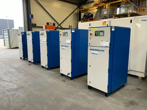 Grassair S58.10 Elektrische Schroefcompressor 18.5 kW 2500 L / min 10 Bar