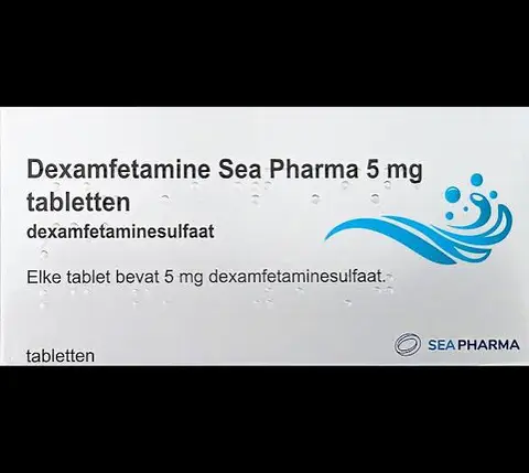 Dexamfetamine Seapharma of Waymade 5 Mg