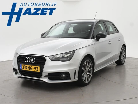 Audi A1 Sportback 1.2 TFSI S-LINE TWO-TONE IJSZILVER + ZWART | 17 INCH | NAVIGATIE | CRUISE CONTROL