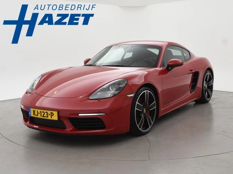Porsche 718 Cayman S 2.5 350 PK PDK KARMIJNROOD ORIG. NL | 20 INCH | CARPLAY | PASM | BOSE | CAMERA