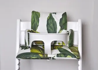 Gecoate stoelverkleiner tripp trapp stoel 'botanie'