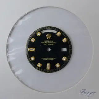 Rolex Day-Date 36 Black Diamond Dial