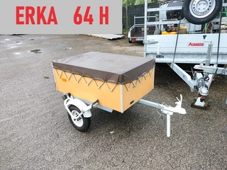 ERKA Retro aanhangertje 64 H ... ( leuk voor achter een leijke Eend / R 4