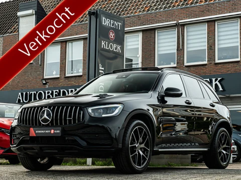 Mercedes-Benz GLC 300e 4MATIC Premium AMG PANO 20 INCH CAMERA MEMORY STOELEN TREEPLANKEN NIGHT PAKKE