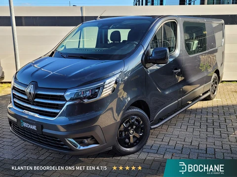 Renault Trafic 2.0 Blue dCi 150 L2H1 Black Edition | Dubbele Cabine | Trekhaak | CarPlay | Achteruit