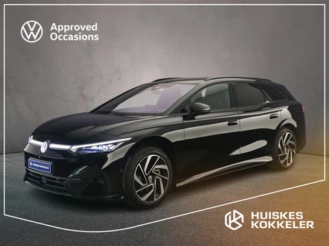 Volkswagen ID.7 Tourer Pro S Business 86 kWh 286pk Automaat Trekhaak, Warmtepomp, Panoramadak, Black