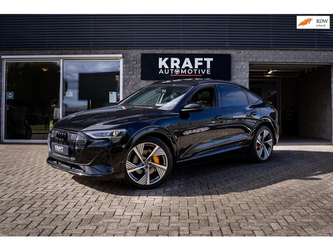 Audi E-tron Sportback 55 quattro S-Line BLACK EDITION 95 kWh | BTW-auto | Pano | Head-Up | 360 Camer