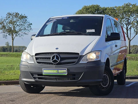 MERCEDES-BENZ VITO 116 L2 dubbele cabine 4x4 ac automaat standkachel