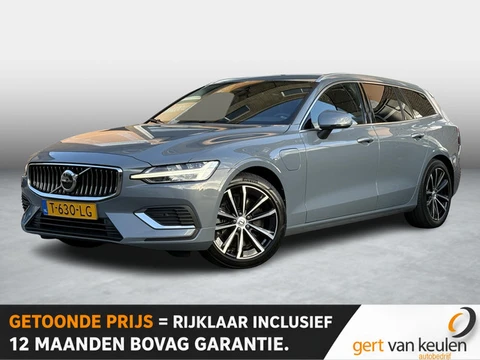 Volvo V60 2.0 T6 Plug-in hybrid AWD Core Bright LONG RANGE 19 KWh 1E EIG./NL-AUTO/TREKHAAK/SOH 100%