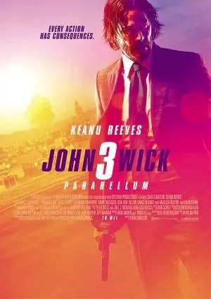 JOHN WICK 3 PARABELLUM filmposter.